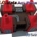 Mô hình Nhà máy điện (Power Plant Building) - Cảm hứng Red Alert - Thumbnail 2
