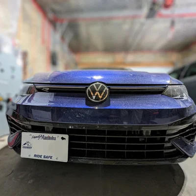 Giá đỡ bảng số trước cho VW Volkswagen Golf R GTI MK8