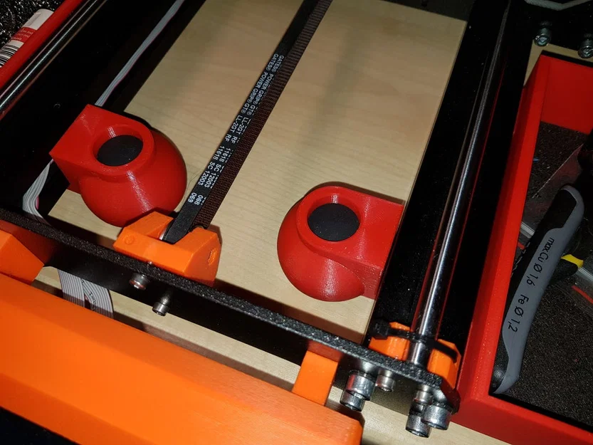 Chân giảm chấn bóng Squash cho Prusa i3MK3/S MK4/S (Cấu hình thấp, không cần ốc vít) - Image 1