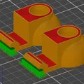 Chân giảm chấn bóng Squash cho Prusa i3MK3/S MK4/S (Cấu hình thấp, không cần ốc vít) - Thumbnail 4