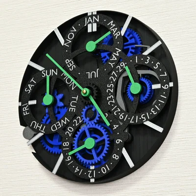 Đồng hồ treo tường lịch vạn niên chạy máy Quartz (Quartz-movement Based Perpetual Calendar Clock)