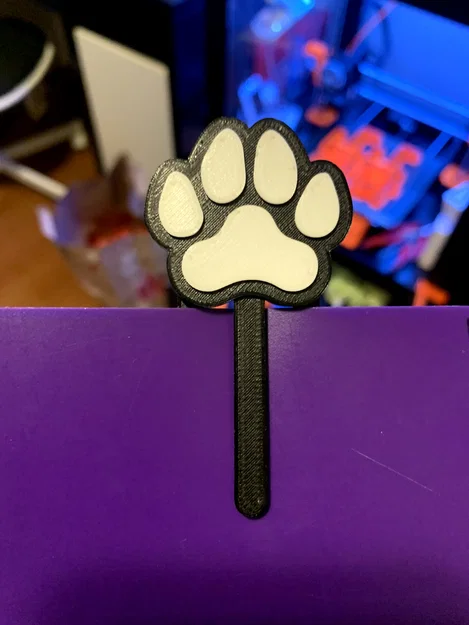 Đánh dấu trang hình chân chó (Dog Paw Bookmark) - Image 3