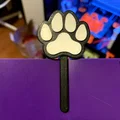 Đánh dấu trang hình chân chó (Dog Paw Bookmark) - Thumbnail 3