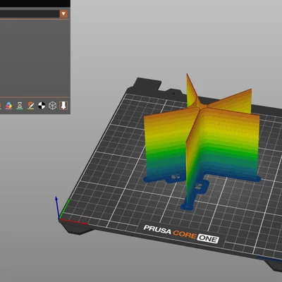 Mẫu test VFA cho máy in 3D Prusa Core One