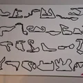 Mô hình treo tường các đường đua F1 2025 - Thumbnail 1
