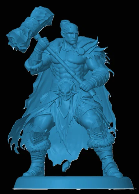 Mô hình Goliath Barbarian cho game nhập vai - Image 1