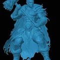 Mô hình Goliath Barbarian cho game nhập vai - Thumbnail 1