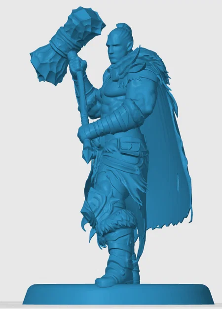 Mô hình Goliath Barbarian cho game nhập vai - Image 2