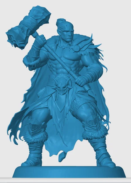 Mô hình Goliath Barbarian cho game nhập vai - Image 3