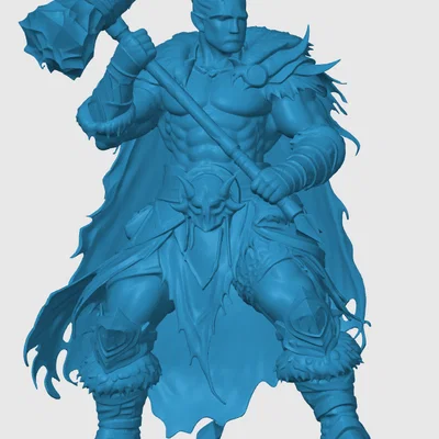 Mô hình Goliath Barbarian cho game nhập vai