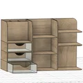 Bộ kệ để đồ đa năng ORGANIZER GT556 tiện lợi cho góc làm việc - Thumbnail 1