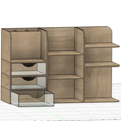 Bộ kệ để đồ đa năng ORGANIZER GT556 tiện lợi cho góc làm việc