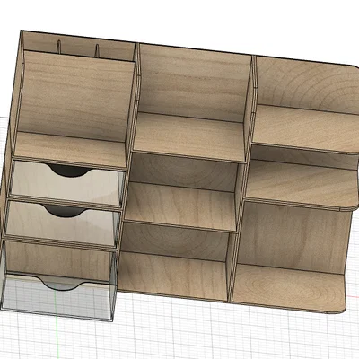 Bộ kệ để đồ đa năng ORGANIZER GT556 tiện lợi cho góc làm việc