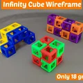 Infinity Cube Fidget Wireframe - Mẫu Khối Vô Cực Dạng Khung - Thumbnail 1