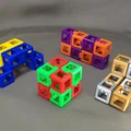Infinity Cube Fidget Wireframe - Mẫu Khối Vô Cực Dạng Khung - Thumbnail 2
