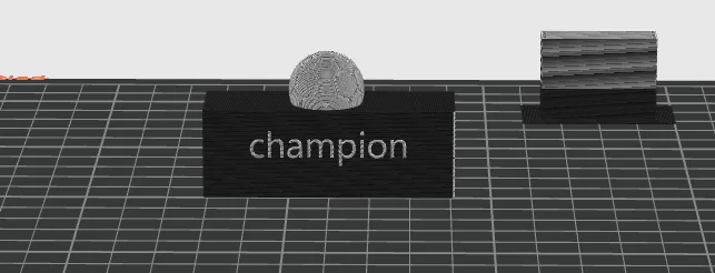 Mô hình cúp bóng đá Champion nhỏ gọn - Tự in 3D quà tặng ý nghĩa - Image 2