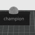 Mô hình cúp bóng đá Champion nhỏ gọn - Tự in 3D quà tặng ý nghĩa - Thumbnail 2