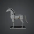 Ngựa Cơ Khí Steampunk – Tác Phẩm Chú Ngựa Bánh Răng Khớp Nối - Thumbnail 2