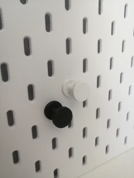 Móc treo 3D hình trụ cho bảng IKEA Skadis (IKEA Skadis - Cylinder hook) - Image 6