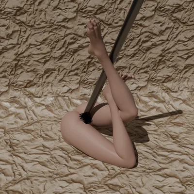 Mô hình giá đỡ bút nghệ thuật độc đáo (NSFW Penholder)