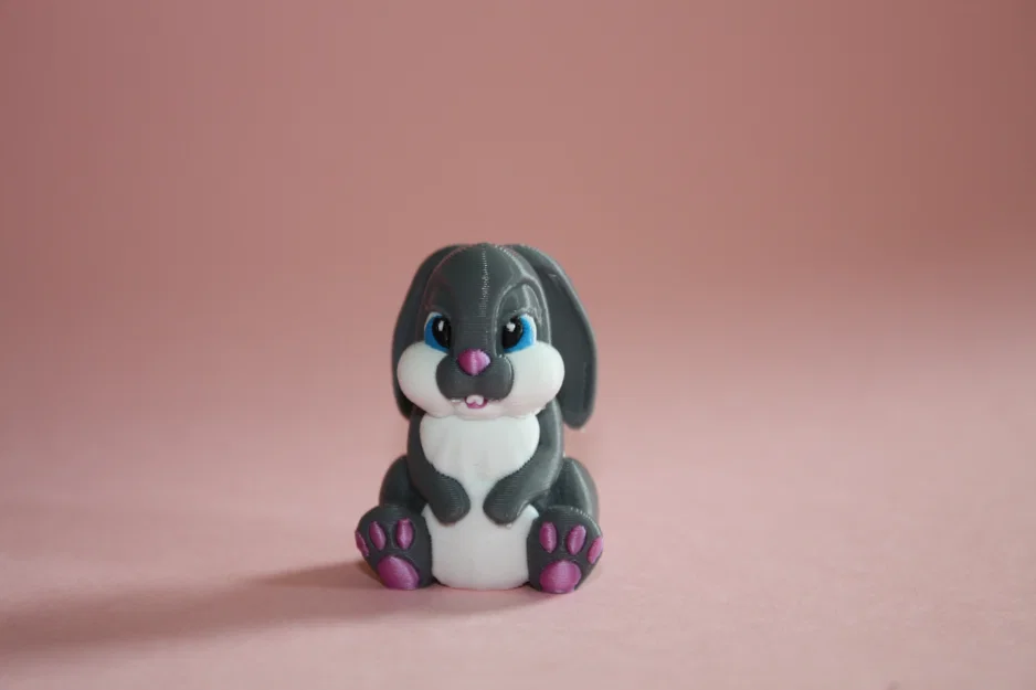 Chú thỏ Phục sinh dễ thương (bản đơn sắc và MMU) - Image 2