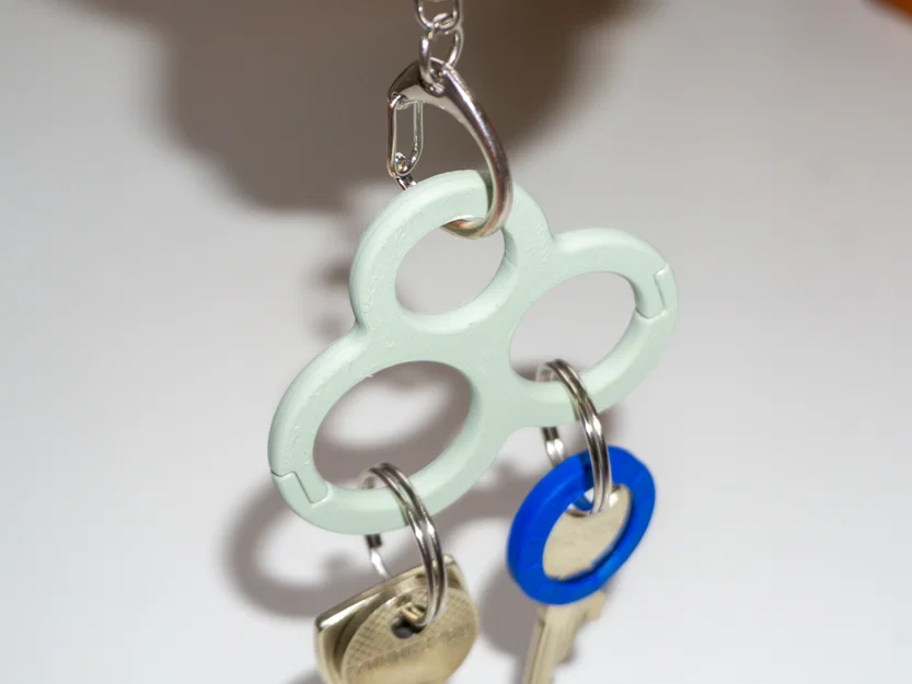 Móc khóa Carabiner đôi (Double Carabiner) - Image 1