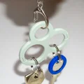 Móc khóa Carabiner đôi (Double Carabiner) - Thumbnail 1