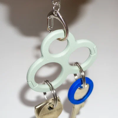 Móc khóa Carabiner đôi (Double Carabiner)