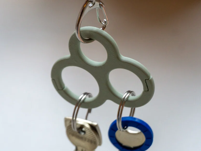 Móc khóa Carabiner đôi (Double Carabiner) - Image 2