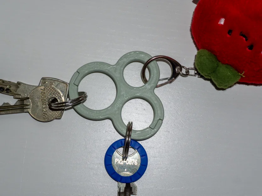 Móc khóa Carabiner đôi (Double Carabiner) - Image 3