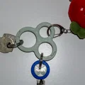Móc khóa Carabiner đôi (Double Carabiner) - Thumbnail 3