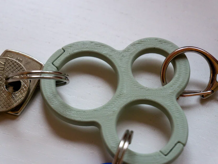 Móc khóa Carabiner đôi (Double Carabiner) - Image 4
