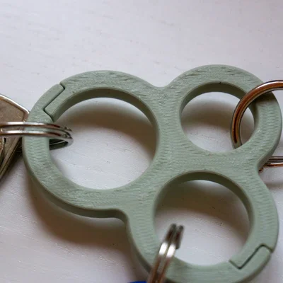 Móc khóa Carabiner đôi (Double Carabiner)