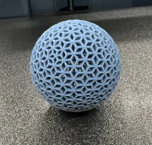 Mô hình quả bóng Ping Pong Airless 3.0 in 3D độc đáo - Image 2