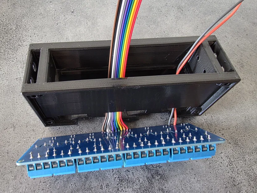 Giá gắn DIN rail 2x module relay 8 kênh + PTFIX terminal block I2C - Image 4