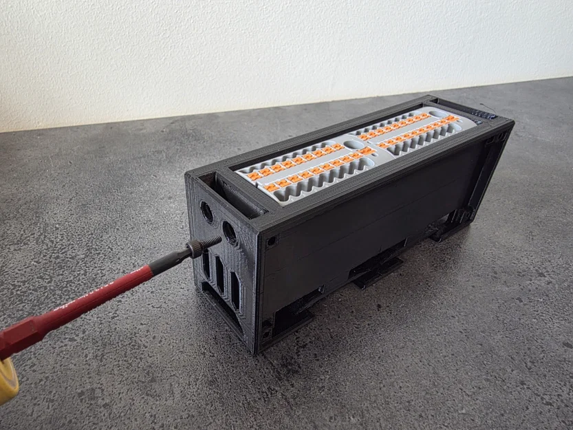 Giá gắn DIN rail 2x module relay 8 kênh + PTFIX terminal block I2C - Image 7