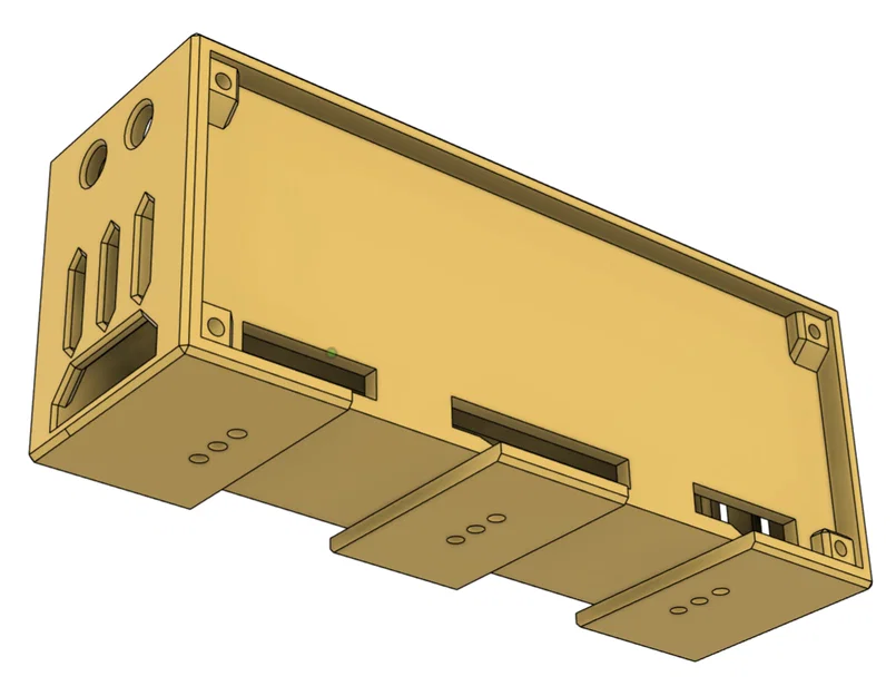 Giá gắn DIN rail 2x module relay 8 kênh + PTFIX terminal block I2C - Image 12