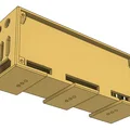 Giá gắn DIN rail 2x module relay 8 kênh + PTFIX terminal block I2C - Thumbnail 12