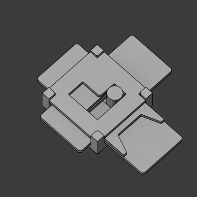 Z1 Trinkets - Mô hình cơ chế máy tính Z1