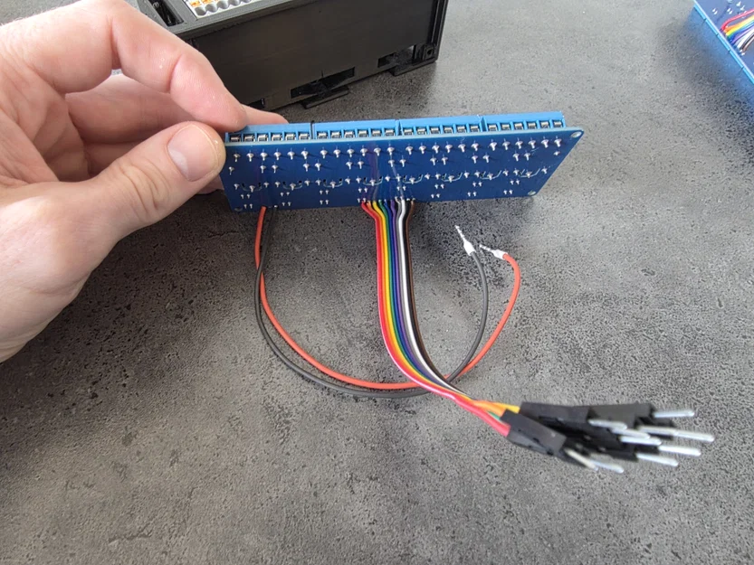 Giá gắn DIN rail 2x module relay 8 kênh + PTFIX terminal block I2C - Image 21