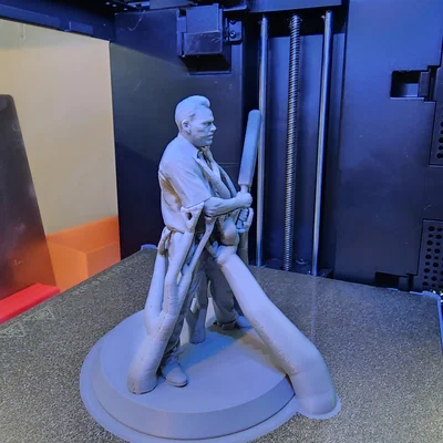 Mô hình 3D Shaun of the Dead - Nhân vật phim kinh điển cực chất