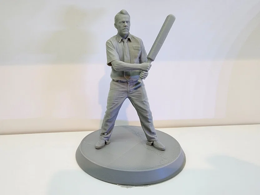 Mô hình 3D Shaun of the Dead - Nhân vật phim kinh điển cực chất - Image 3