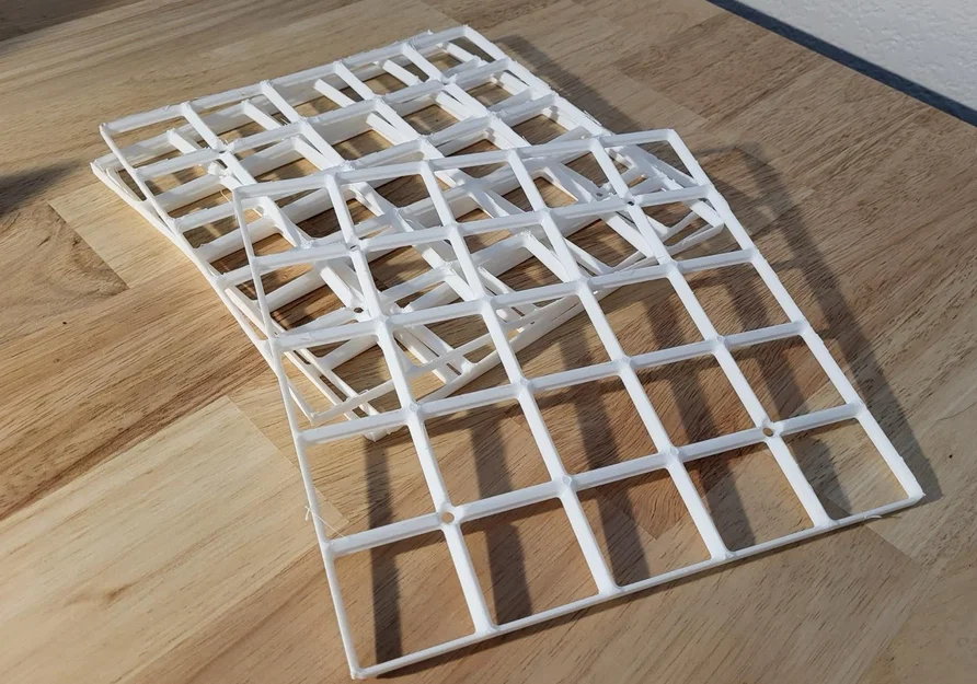 Đế Gridfinity 5x5 dạng Stack, tối ưu cho in đơn vật liệu - Image 1