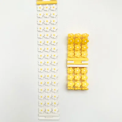 3D Print with Fabric: Vòng tay hoa xinh xắn
