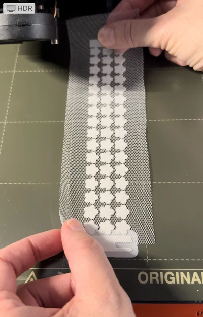 3D Print with Fabric: Vòng tay hoa xinh xắn - Image 6