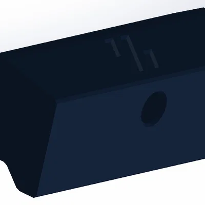 Tay nắm đơn giản cho Voron V0 (Panel 2.5mm)