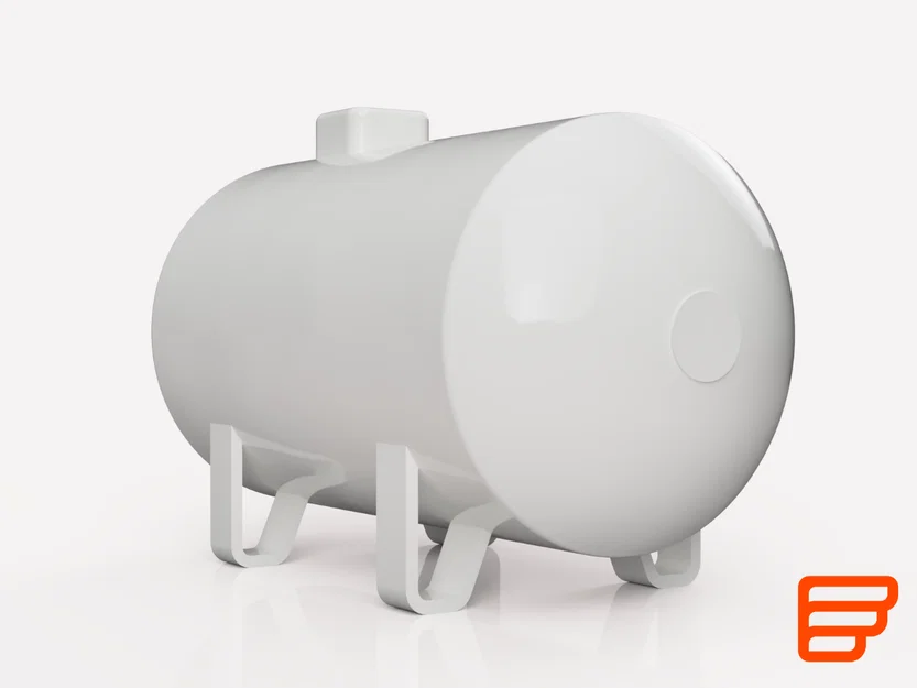 Bồn chứa khí LPG · Tỷ lệ N Scale - Image 2
