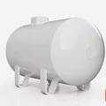 Bồn chứa khí LPG · Tỷ lệ N Scale - Thumbnail 2