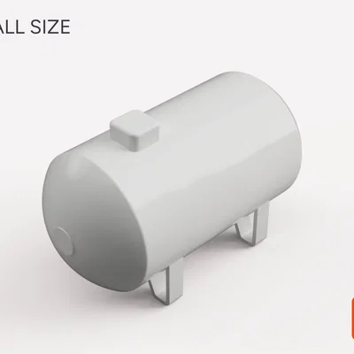 Bồn chứa khí LPG · Tỷ lệ N Scale