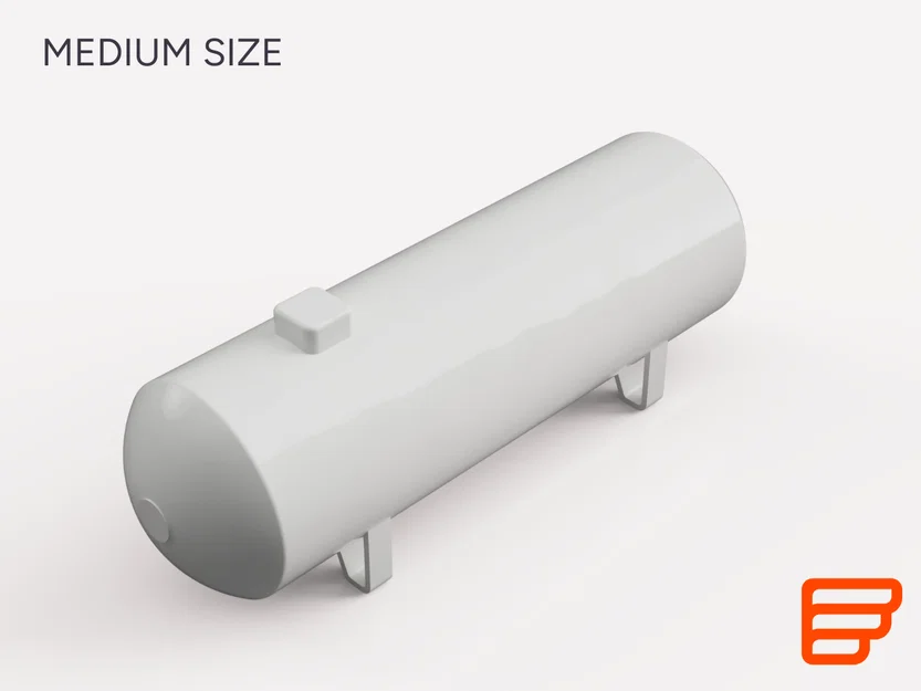 Bồn chứa khí LPG · Tỷ lệ N Scale - Image 4